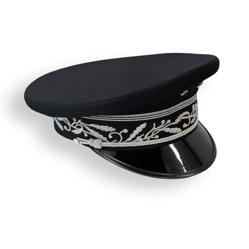 Casquette rigide Commissaire divisionnaire (broderie machine)