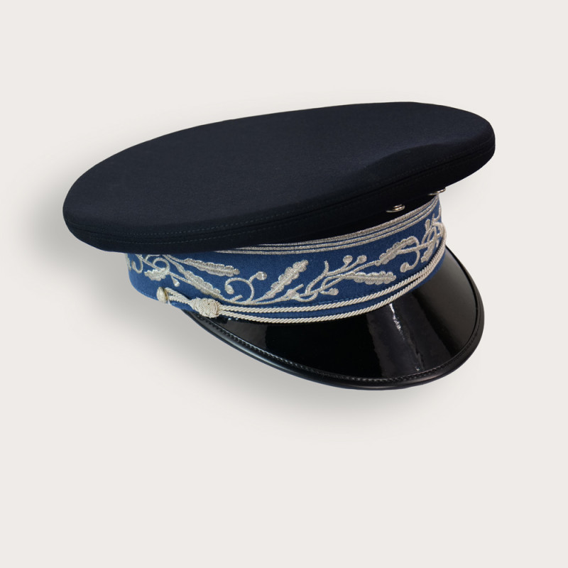 Casquette rigide Commissaire divisionnaire CRS (broderie machine)