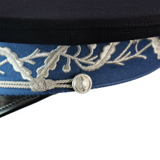 Casquette rigide Commissaire CRS (broderie machine)