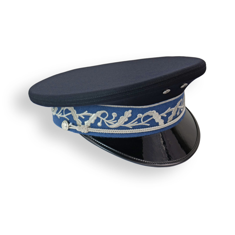 Casquette rigide Commissaire CRS (broderie machine)