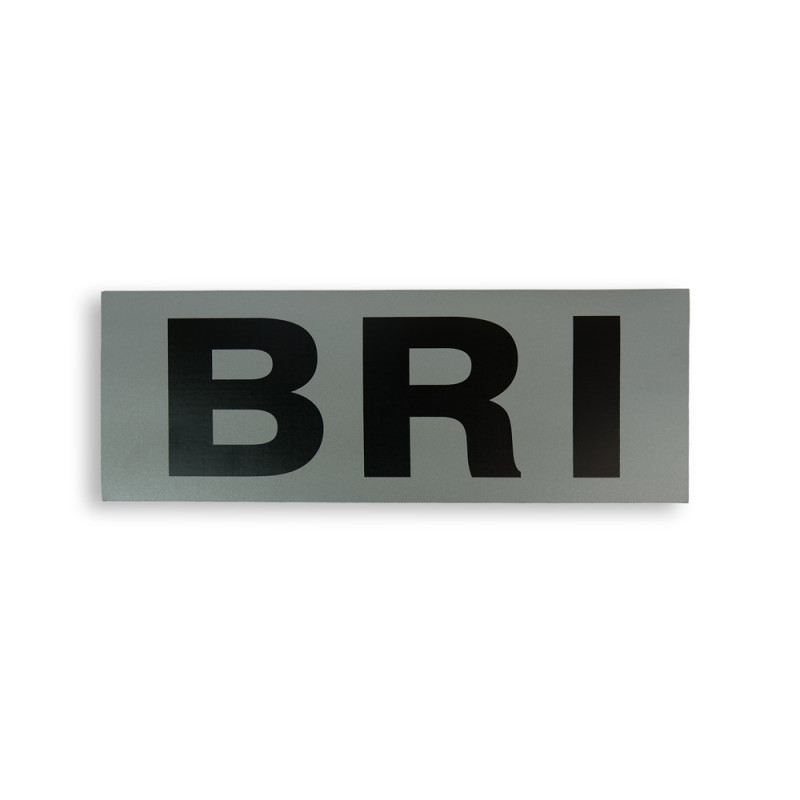 Dossard BRI grand format RR / AA