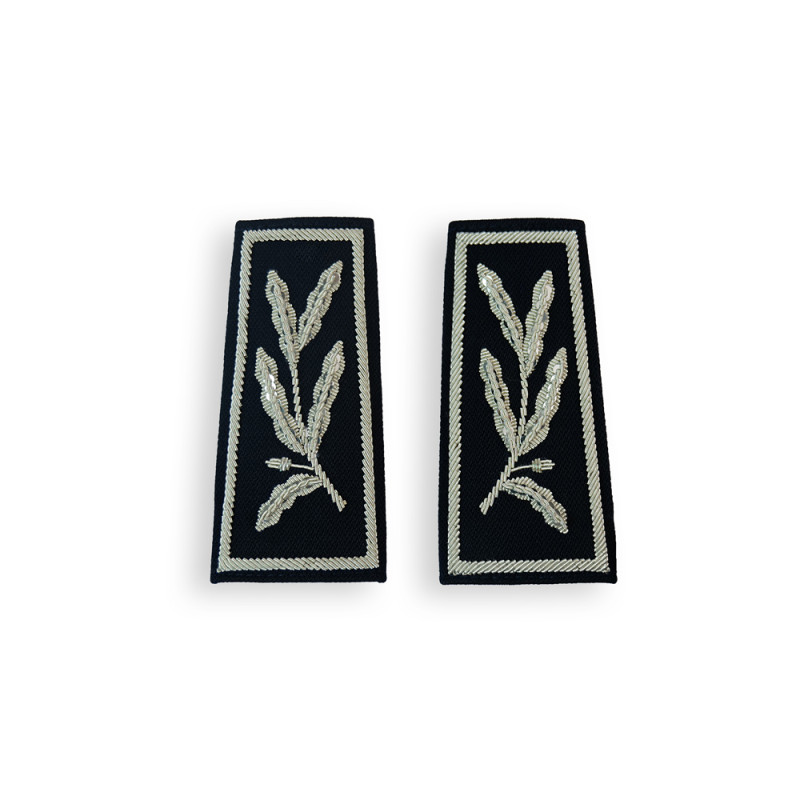 Manchons de grade homme Commissaire de Police (broderie main)