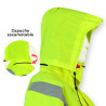 Parka jaune rouge HV