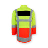 Parka jaune rouge HV