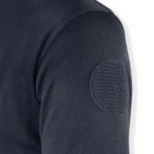 Polo Police manches longues bleu marine (Homme)