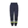 Pantalon VTT autoroutier à bandes réfléchissantes