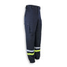Pantalon VTT autoroutier à bandes réfléchissantes