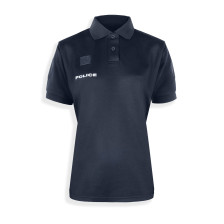 Polo manches courtes bleu...