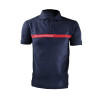 Polo sécurité incendie bleu