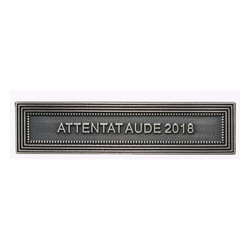 Agrafe pour barrette Aude 2018