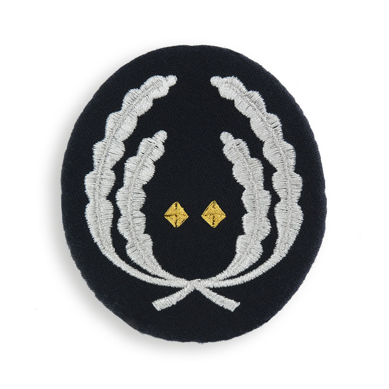 Insigne brodé pour casquette Commissaire général (broderie machine)