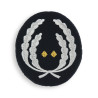 Insigne brodé pour casquette Commissaire général (broderie machine)