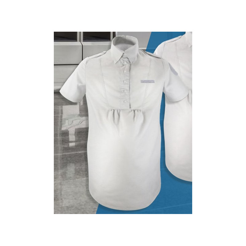Chemisier manches courtes coupe grossesse sûreté aérienne (Femme)