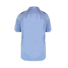 Chemisette bleu manches courtes (Femme)