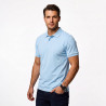 Polo manches courtes bleu clair (Homme)