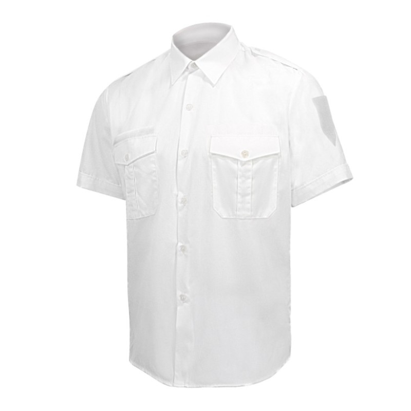 Chemisette blanche à pattes d'épaules (Femme)