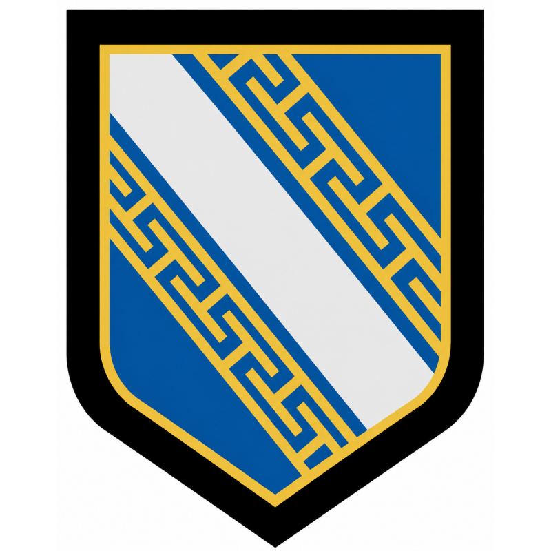 Écusson brodé - Région de Gendarmerie de Champagne-Ardenne (pour collectionneur)
