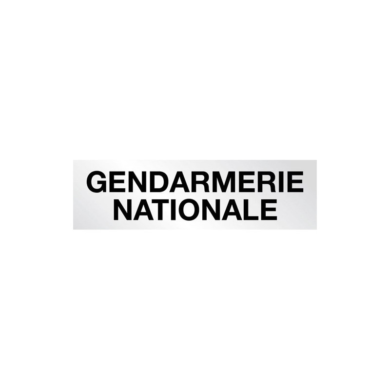 Bandeau Gendarmerie Nationale