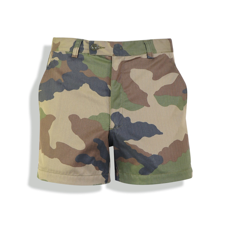 Short bariolé été
